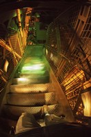 Eiffel Stairs Fine Art Print