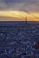Paris at Dusk Fine Art Print