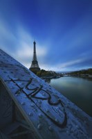 Seine & Eiffel Framed Print