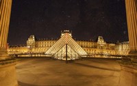 Louvre at Night Fine Art Print