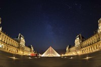 Louvre at Night 2 Fine Art Print
