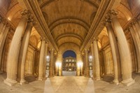 Columns Framed Print