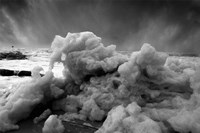Sea Foam BW Fine Art Print