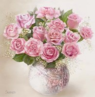 Vase with Roses Fine Art Print