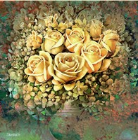 Yellow Roses Fine Art Print