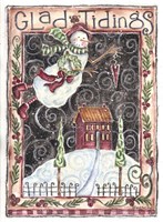 Glad Tidings Snow Angel Fine Art Print