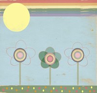 Wildflowers In The Sun Fine Art Print