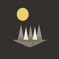 Camping On the Edge of the World Fine Art Print