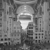 A Hole in the Wall Fine Art Print