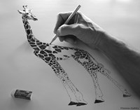 A Pain In The Neck Fine Art Print