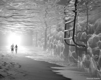 Sunbathing Fine Art Print