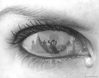 Tearful Encounter Fine Art Print