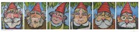 Six Gnomes 1 Fine Art Print