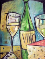 Vin Et Fromage Fine Art Print