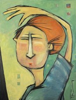 Trying To See The Future Fine Art Print