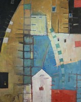 House By The Tracks Fine Art Print