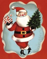 Holiday Santa Fine Art Print
