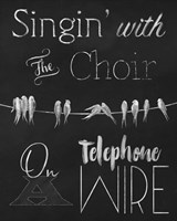 Singing Birdies Fine Art Print