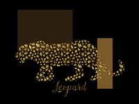 2 Golden Leopard Fine Art Print