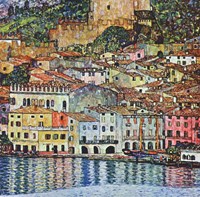 Malcena at the Gardasee, 1907 Fine Art Print