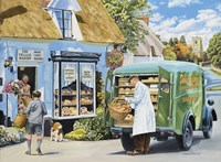 The Village Bakery Fine Art Print