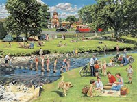 At The Picnic Spot Fine Art Print