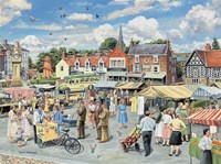The Market Place Fine Art Print
