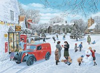 A Village Christmas Fine Art Print