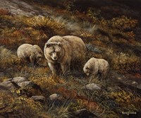 Watchful Mother Fine Art Print