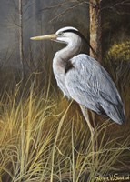 Guard At Water's Edge Fine Art Print