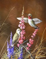 Spring Visitors Fine Art Print