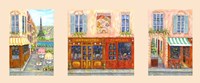 Paris Triptych A Fine Art Print
