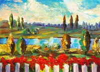 View Over the Fence Fine Art Print