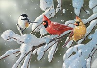 Heavy Snowfall Fine Art Print