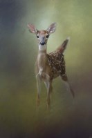 Fawn In The Forest Fine Art Print