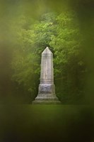 War Monument In Spring Fine Art Print