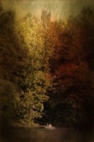 Fishing In The Cove Fine Art Print