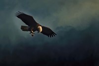 Fishing At Dusk Fine Art Print