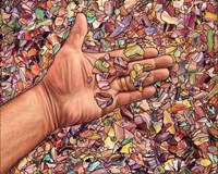 Fragmented Touch Fine Art Print