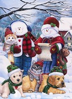 Winter Wonder Friends Fine Art Print