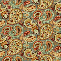 Morocco Paisley Drop Fine Art Print