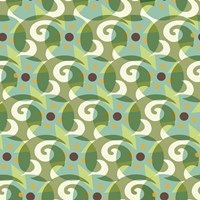 Tribal Swirl I Fine Art Print