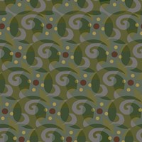 Tribal Swirl II Fine Art Print