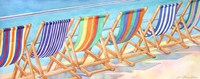 Beach Chairs Fine Art Print