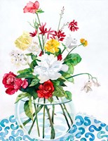 Flowers From My Garden Fine Art Print