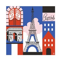 Paris Print Framed Print