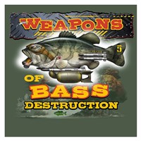 Bass Destruction Fine Art Print