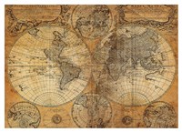Vintage Map Fine Art Print