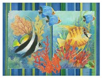 Tropical Fish Goup II Fine Art Print