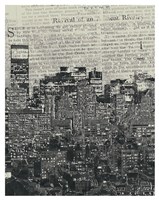 New York News Fine Art Print
